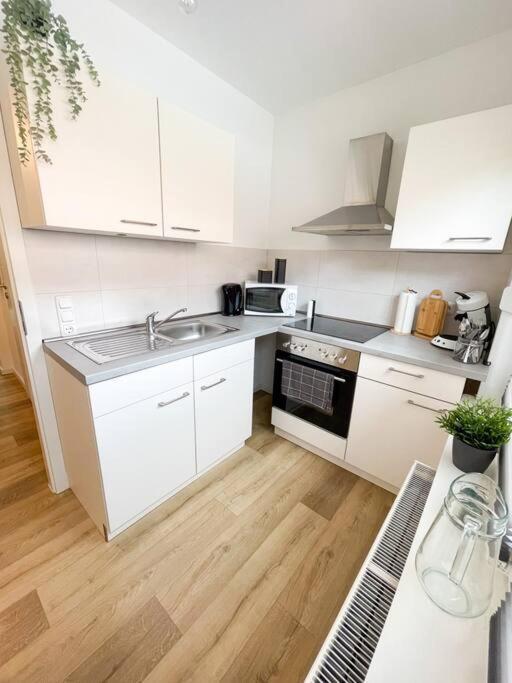 +Stadtruhe+ Niedliche Appartment Mit Garten Lüneburg Esterno foto